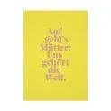 Postcard from tadah.ch Let's go mothers - Stationery items for office and school | Stadtlandkind