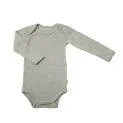 Body pour bébé MEDRAN Platinum Grey - Des bodies pour le look superposé ou seul comme tenue d'été | Stadtlandkind