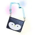 Bag Polly (Penguin) with light blue strap