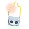 Bag Wally (raccoon) with yellow strap