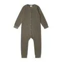 Pyjama Basic olive - Einteiler für einen ruhigen und ungestörten Schlaf | Stadtlandkind