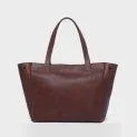 Tote Bag ZIP Dark Brown - Shopper avec beaucoup d'espace de rangement et toujours très élégant | Stadtlandkind