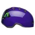 Lil Ripper Helmet gloss purple tentacle - Cool bike helmets for a safe ride | Stadtlandkind