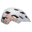 Sidetrack Child Helmet matte white chapelle - Cool bike helmets for a safe ride | Stadtlandkind