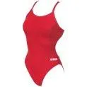 W Team Swimsuit Challenge Solid red/white - Maillots de bain pour un confort absolu dans l'eau | Stadtlandkind