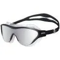 The One Mask Mirror Goggle silver/black/black - Sunglasses and swimming accessories | Stadtlandkind