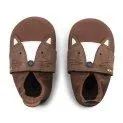 Bobux Foxy toffee - Crawling shoes for your baby's journeys of discovery | Stadtlandkind