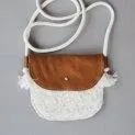 Mini Bag Teddy Brown-Weiss - Comfortable, stylish and can be taken everywhere - handbags and weekenders | Stadtlandkind