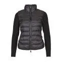 Ladies Baba Hybrid short jacket black - Wind-repellent and light - our transitional jackets and vests | Stadtlandkind