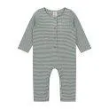 Baby Strampler Blue Grey/Cream - Rompers and overalls in various colors and shapes | Stadtlandkind