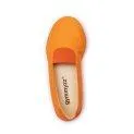 The Swinging Orang-Utan Orange - Pour la tenue de fête chic de votre bébé - de superbes chaussures basses et ballerines | Stadtlandkind