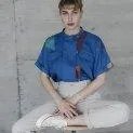 Blouse Ottawa Blue Print - Perfekt für einen chicen Look - Blusen und Hemden | Stadtlandkind