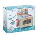 Kids Play Kitchen Blue - Cook a delicious meal in the play kitchen | Stadtlandkind