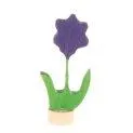 Plug-in figure purple Flower