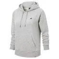 W NB Small Logo Hoodie athletic grey - Hoodies - the perfect garment for everyday life | Stadtlandkind