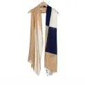 Écharpe en laine Blox Navy - Écharpes et foulards - un accessoire élégant et pratique | Stadtlandkind