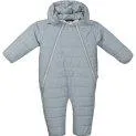 Baby Samu Thermo Overall faded denim - Ski pants and ski boots for fun in the snow | Stadtlandkind