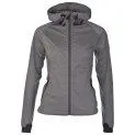 Olivia women's soft shell jacket grey mélange - The somewhat different jacket - fashionable and unusual | Stadtlandkind