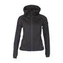 Olivia women's soft shell jacket black - The somewhat different jacket - fashionable and unusual | Stadtlandkind