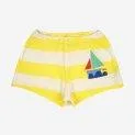 Baby Shorts Yellow Stripe - Shorts for sunny days | Stadtlandkind