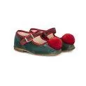 Original Velvet Green Mini - Practical and cool slippers for your kids | Stadtlandkind