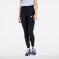 W Essentials Stacked Logo Legging noir - Pantalons de yoga et de sport super confortables | Stadtlandkind