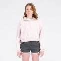 W Athletics Remastered FT1/4 Zip stone pink - Fancy and unique sweaters and sweatshirts | Stadtlandkind