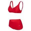 W Bodylift Maillot de bain Manuela Deux pièces C Cup rouge - Des bikinis superbes et confortables pour une baignade réussie | Stadtlandkind