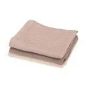 Burp cloths set of 3 Moonlight Beige - Nuschis and bibs - The all-rounders in every household with baby | Stadtlandkind