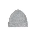 Baby Beanie Knitted Grey Melange - Beanies and hats to protect your baby from wind and weather | Stadtlandkind