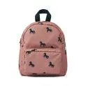 Backpack Allan Horses-Dark Rosetta - Back to school with fancy backpacks and satchels | Stadtlandkind