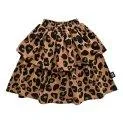 Lagenrock Leopard Brown - Dresses and skirts for spring, summer, autumn and winter | Stadtlandkind