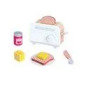 Spielba Toaster Grau - Küchenzubehör zum Spielen, damit deine Spielküche optimal ausgestattet ist | Stadtlandkind