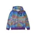 Sweatjacke Moiry Print Purple Rain - Cool hoodies for your kids | Stadtlandkind