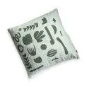 Cushion Blockprint Plant small - Decorative pillows and blankets | Stadtlandkind