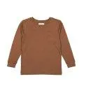 Langarmshirt Ted Dark Fudge - Shirts and tops for your kids made of high quality materials | Stadtlandkind