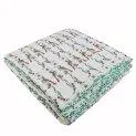 Quilt Bird of Paradise 230 x 270 cm reversible White, Green, Red