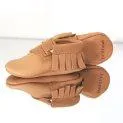 Mokassin Sand Beige - Hochwertige Schuhe für die Abenteuer deines Babys | Stadtlandkind