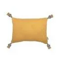 Muslin cushion Autumn Yellow