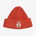 Beanie Anchor Red - Hats and beanies in various designs and materials | Stadtlandkind