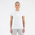 Damen T-Shirt Essentials Stacked Logo ice blue - Can be used as a basic or eye-catcher - great shirts and tops | Stadtlandkind