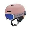 Skihelm Crüe MIPS FS Combo dark rose - Top ski helmets and goggles for a top trip in the snow | Stadtlandkind