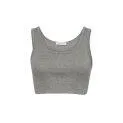 Adult Top Genius Soie Grey Melange - Peut être utilisé comme basique ou pour attirer l'attention - superbes chemises et tops | Stadtlandkind