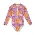 Swimsuit UPF 50+ Lanai Purple/Orange - The right swimsuit for your kids with ruffles, stripes or rather an animal print? | Stadtlandkind