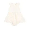 Baby dress Plumeti Talc - Dresses and skirts from high quality fabrics for your baby | Stadtlandkind
