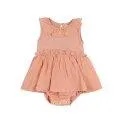 Baby Kleid Plumeti Rose Clay - Kleider und Röcke aus hochwertigen Stoffen für dein Baby | Stadtlandkind