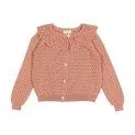 Cardigan Boho Rose Clay - In knitwear your children are also optimally protected from the cold | Stadtlandkind