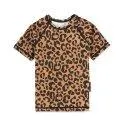 Swim shirt UPF 50+ Coco Leopard Caramel - UVP swim shirts are super comfortable to wear and the optimal protection for your children | Stadtlandkind