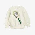 Sweater Tennis Offwhite - Sweatshirts in different designs with zippers, buttons or completely without in the classic version | Stadtlandkind