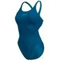 Women's swimsuit Team Swim Tech Solid blue cosmo - Swimsuits for adults for absolute comfort in the water | Stadtlandkind